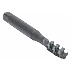 WIDIA GTD Spiral Flute Tap: #8-32 UNC, H5 / 2B, 3 Flute, Semi-Bottoming Chamfer, Black Oxide Cobalt (MPN VTSFT-TC5021)
