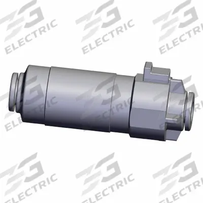 SMC In-Line Air filter: ZF, 6 mm Inlet, Push-to-Connect, -100 kPa to 1 kPa - In-Line Vacuum Suction Filters