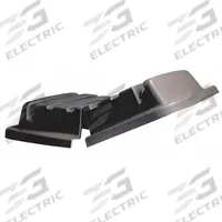 RUBBERMAID COMMERCIAL PRODUCTS Cube Truck Lid: 38 3/8 in L 17 3/4 in W 8 1/2 in H, Fits 8 cu ft (MPN FG460900BLA). Key specifications — Lid/Cover Material: MDPE; For Use With Grainger Item Number: 5M726; For Use with Series: Universal; Brand: RUBBERMAID COMMERCIAL PRODUCTS; Color: Black.