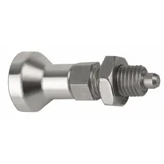 KIPP Indexing Plunger: Nonlocking, 18-8 SS Body w/ 400 SS Plunger, M20x1.5 Thread (MPN K0632.002412). Key specifications — Brand: KIPP.