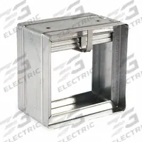 11.75"H-W 3.7"L Squ Gravity Fire Dampr: Static, 11 3/4 in H, 11 3/4 in W, 3 3/4 in L, Gravity (MPN 2TGA8). Key specifications — Brand: DAYTON; Blade Type: Curtain; Closure Type: Gravity; Mounting Position: Vertical.