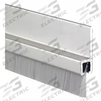 PEMKO Door Weatherstripping: Brush Insert, 8 ft Lg, 1 1/8 in Wd, 1 1/8 in Ht (MPN 18041CNB96). Key specifications — Insert Material: Nylon; Flange Material: Aluminum; Brand: PEMKO.