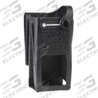 MOTOROLA Case with Swivel Belt Loop: Fits Motorola, Black, Hard Leather, Belt Loop/Cases, Leather (MPN PMLN5867A). Key specifications — Material: Hard Leather; Compatible Radio Brand: Motorola; Manufacturer Part Number: PMLN5867A; Compatible Radio Series: XPR 3000e; Product Type: Case with Swivel Belt Loop; Color: Black; Brand: MOTOROLA; Compatible Radio Manufacturer Model Number: XPR 3500 with No Display.
