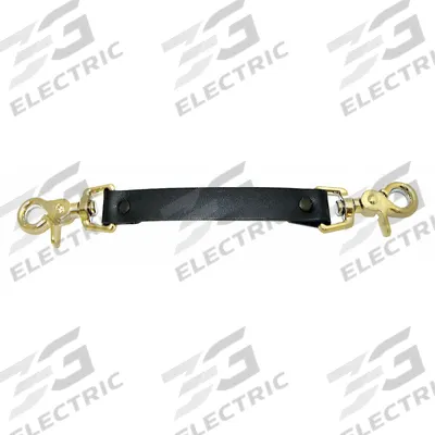 MOTOROLA Anti-Sway Strap: Fits Motorola, For APX/XPR 3000e Series, Black, Hard Leather - Motorola-Compatible Carrying Accessories