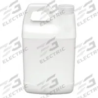 APPROVED VENDOR Jug: 1.89 L, 64 fl oz, HDPE, 76.2 mm x 127 mm x 228.6 mm, Screw On Cap, White (MPN HF64W-38). Key specifications — attr1382793: Jug; attr1382767: White; attr1382770: APPROVED VENDOR; attr1382796: F-Style; attr1382766: Plastic; attr1382777: Screw On Cap; attr1382780: Chemical Resistant; attr1382781: Liquids.