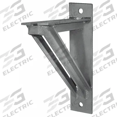 ANVIL Welded Bracket: Medium Duty, 18 in x 5 in x 24 in, 1,500 lb Max Load - Support Brackets for Tube & Pipe