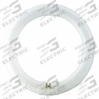 PHILIPS Circular Fluorescent Bulb: Fluorescent, T9, 4-Pin (G10q), 16 in Circle Dia, 39.5 W Watt (MPN FC16T9/COOL WHITE PLUS). Key specifications — Bulb Shape: T9; Voltage: 109V AC; Brand: PHILIPS; Color Temperature: 4100K; Bulb Designation: FC16T9.