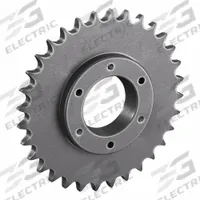 TSUBAKI Sprocket: For 50 Chain, 32 Teeth, 6.376 in Pitch Dia, 6.72 in Outside Dia, Steel (MPN 50SDS32). Key specifications — attr85388: TSUBAKI; attr305233: SDS.