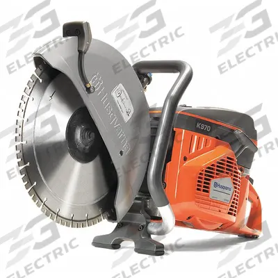 HUSQVARNA Concrete Saw: 16 in Blade Dia., Wet/Dry, 6 in Max. Cutting Dp - Power Cutters