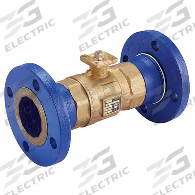 HVAC Control Ball Valve: 2-Way, 4 in Flanged, 176 CV Flow, 100 psi Close-off - 2-Way Flanged Connection Ball Valves
