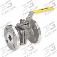 SHARPE Manual Two-Way Ball Valve: 1 1/2 in, 316 Stainless Steel, Straight Valve Body, Two-Piece (MPN 4351004680). Key specifications — Seat Material: Polymer; Brand: SHARPE; Handle: Locking Lever.
