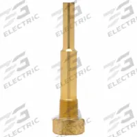 WGTC Threaded Thermowell: Brass, For 1/4 in Stem Lg, 1 5/8 in Insertion Lg, For 1/4 in Stem Dia (MPN 2LS213-PBF). Key specifications — attr1275131: 350°F/176°C; attr1275136: WGTC; attr1275129: 2930 psi at 350°F.