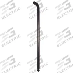 EKLIND Hex Key: 2 Ball Ends, 6 mm Tip Size, Metric, Long, Alloy Steel, Black Oxide, 7 in Long Arm Lg (MPN 19612). Key specifications — attr1205521: EKLIND; attr1205526: Black Oxide.