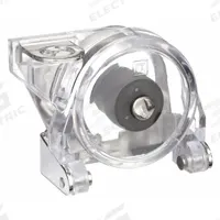 SCHNEIDER ELECTRIC Padlock Attachment: 30 mm Panel Mounting Dia, Non-Illuminated Push Buttons (MPN 9001K97). Key specifications — Brand: SCHNEIDER; Compatible Product Type: Non-Illuminated Push Buttons; Compatible with Series: 9001K.
