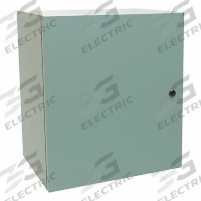 HAMMOND Electrical Enclosure: Steel, 24 in x 20 in x 12 in, NEMA 12/3R/4, Solid Cover - Steel Washdown Enclosures
