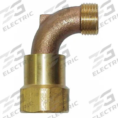 APPROVED VENDOR Hose Swivel: 3/4" x 1" MHT x FPT, Brass, 125 psi Max Working Pressure - Hose Swivels