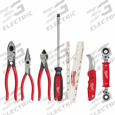 MILWAUKEE POWER UTILITY APPRENICE HT KIT: 7 Total Pcs - Tool Only Sets