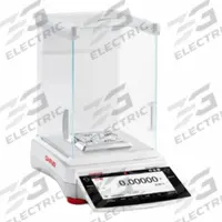 OHAUS Lab Scale: 82 g_120 g Capacity, 0.01 mg Readability, 0.1 mg Repeatability, 0.2 mg Linearity (MPN EXR125D). Key specifications — Brand: OHAUS; Display Type: TFT Touchscreen.