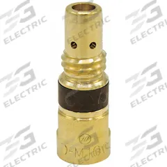 MILLER ELECTRIC Gas Diffuser: AccuLock MDX, For MDX-100 MIG Gun, 2 PK (MPN D-M100). Key specifications — Brand: MILLER ELECTRIC; For Contact Tip Series: AccuLock MDX; Connection Type: Threaded; Gas Diffuser Number: D-M100.