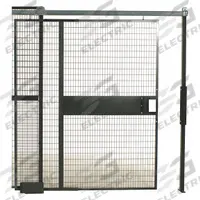 WIRECRAFTERS Sliding Door: 12 1/2 ft H x 8 3/8 ft W x 2 in D, Gray, Enamel/Powder-Coated (MPN SD8812). Key specifications — Finish: Enamel; Material: Steel; Mounting Orientation: Left; Includes Mounting Hardware: Yes; Brand: WIRECRAFTERS.