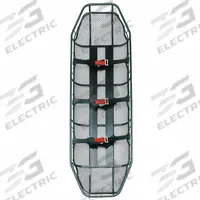 FERNO Basket Stretcher: Basket Stretcher, 900 lb Wt Capacity - Max, 82 1/2 in L x 18 in W, 3 Straps (MPN 110107). Key specifications — Frame Material: Steel; Strap Material: Nylon; Brand: FERNO; Color: Black; Ability to Fold: Not Foldable.