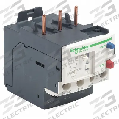 SCHNEIDER Overload Relay: Thermal Protection, 3 Poles, 1NO/1NC - IEC Thermal Overload Relays