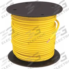 GROTE Primary Automotive Wire: GPT, 500 ft, 1 Conductor, 12 AWG, Yellow, 60 V Volt (MPN 87-6511). Key specifications — Brand: GROTE.
