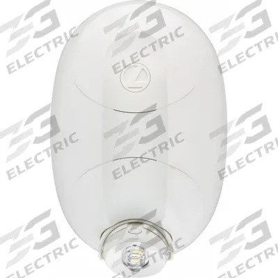 LITHONIA LIGHTING Remote Head: LED, Plastic, Ceiling/Wall, 1 W Lamp Watt, 1 Lamps, 5 to 30 V - Plastic Remote Heads
