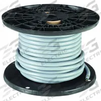 CHAINFLEX Control Cable: 18 AWG Conductor Size, 12 Conductors, PVC, 100 ft, Gray (MPN CF140US-07-12-100). Key specifications — Conductor Size: 18 AWG; Minimum Bend Radius Factor - Fixed: 7.5 x OD; Minimum Bend Radius Factor - Flexible: 8 x OD; Shielding: Shielded; Brand: CHAINFLEX.