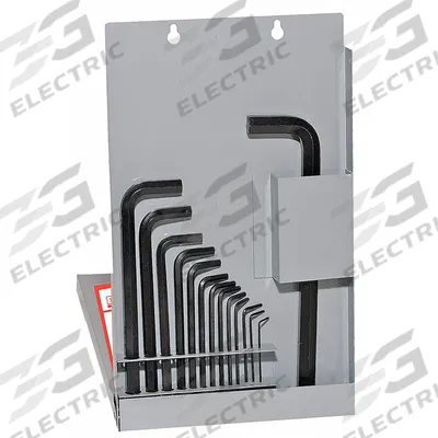 EKLIND Hex Key Set: 16 or More Pieces, Ball-Hex-L Long, L, SAE, Single Ball End - L-Shaped Hex Key Sets
