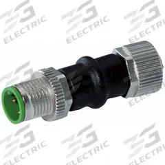 MURRELEKTRONIK Circular Connector: M12 5-Pole Male x M12 3-Pole Female, A Coded, Analog Sensors (MPN 7000-42271-0000000). Key specifications — Connector Body Type: Male x Female; Coding: A; Brand: MURRELEKTRONIK; Voltage Rating: 800V; Thread Size: M12 Male x M12 Female; Mounting Type: Cable to Cable; Mounting Style: Cable-to-Cable Adapter; IP Rating: IP67.