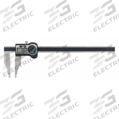 TESA BROWN & SHARPE Nib Jaw Digital Caliper: 0 in to 10 in /0 mm to 250 mm, Bluetooth - Digital Calipers with Nib-Style & Pointed Jaws for Small Grooves & Recesses