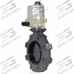 HAYWARD BYV Series PVC Body: For Gas/Oil/Water Media, PVC, 120V AC, 2 in Pipe Size, Lug, PVC, FKM (MPN HRBYV11020V). Key specifications — Input Control Signal: Manual; Brand: HAYWARD.