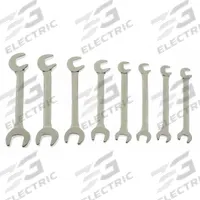 WESTWARD Ignition Wrench Set: Carbon Steel, Chrome, 8 Tools, 7/32 in to 7/16 in Range of Head Sizes (MPN 2GKT1). Key specifications — attr309745: No; attr309746: Double Blister; attr309754: Chrome; attr309753: Carbon Steel; attr324938: WESTWARD.