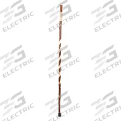 BRAZOS WALKING STICKS Walking Stick: Walking Stick, Std, Single, Wood, Rubber Bottom Tip, 48 in (MPN 602-3000-1321). Key specifications — Handle Type: Standard; Includes: Rubber Bottom Tip; Color: Sweet; Handle Material: Wood; Construction: Wood; Brand: BRAZOS WALKING STICKS; Product Type: Walking Stick.