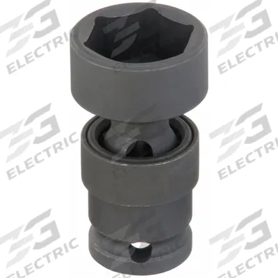 WESTWARD Impact Socket: 1/2 in Drive Size, SAE, 1 1/2 in Socket Size, 6-Point, Std - 1/2" Drive Impact Sockets