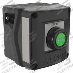 Control Station: 1 Gang, Flush Push Button, 1NO/1NC, No Legend, 0 Pilot Lights, 3/4 in, Dead-End Hub (MPN HKHMOD001282WW). Key specifications — Legend: No Legend; Action: Momentary; Contact Form: 1NO/1NC; Brand: HUBBELL KILLARK; Operator Configuration Type: (1) Push Button.