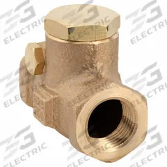 MILWAUKEE VALVE Swing Check Valve: Swing, Inline Valve Body, 1/2 in Pipe Size, FNPT x FNPT, Bronze (MPN 509-1/2). Key specifications — Brand: MILWAUKEE VALVE.