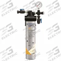 EVERPURE Water Filtration System: 0.2 micron, 2.5 gpm, 15,000 gal, 18 in Overall Ht (MPN EV920241). Key specifications — Connection Type: NPT; Filter Media: Carbon; Reduces: Chlorine Taste; Brand: EVERPURE.