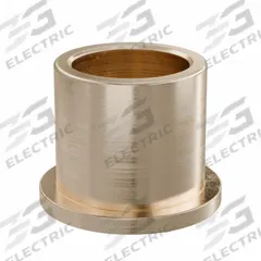 Flanged Sleeve Bearing: Bronze, SAE 841, 20 mm Bore, 26 mm OD, 25 mm Lg, -35°F to 300°F, 5 PK (MPN FFM2026-25B). Key specifications — System of Measurement: Metric; Material Grade: SAE 841; Flange Type: Flanged; Brand: OILITE.