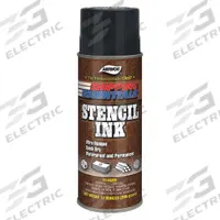 AERVOE Stencil Ink: White, 12 oz Container Size, Waterproof (MPN 2807). Key specifications — Color: White; Brand: AERVOE.