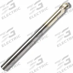 APPROVED VENDOR Ball End Mill: Carbide, ZrN Coated, 2 Flute, 5/8" Mill Dia, 3/4" LOC, 6" OAL (MPN 314359)