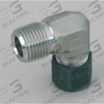 PARKER Compression Fitting Elbow: 1 in OD x 1 in Pipe Fitting Size - Single-Ferrule Stainless Steel Fittings