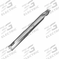 APPROVED VENDOR Square End Mill: Carbide, 3 Flute, 3/8" Mill Dia, 1/2" LOC, 2-1/2" OAL (MPN 315478)