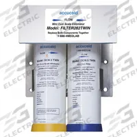 ACCUCOLD Water Filter Cartridge: 10 micron, 0.5 gpm, 9 in Overall Ht, 2 1/2 in Overall Dia (MPN FILTER282REP). Key specifications — Product Type: Water Filter Cartridge; Filter Media: Citryne; Brand: ACCUCOLD; Reduces: Sediment.