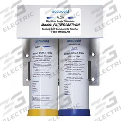 ACCUCOLD Water Filter Cartridge: 10 micron, 0.5 gpm, 9 in Overall Ht, 2 1/2 in Overall Dia (MPN FILTER282REP). Key specifications — Product Type: Water Filter Cartridge; Filter Media: Citryne; Brand: ACCUCOLD; Reduces: Sediment.