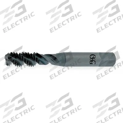 OSG Spiral Flute Tap: #6-32 UNC, H3 / 2B-3B, 2 Flute - General Purpose Spiral-Flute Taps
