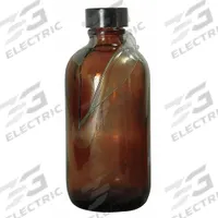 QORPAK Sampling Bottle: 120 mL, Amber, 22-400, Phenolic, 24, PolyCone, Type III (MPN GLC-02251). Key specifications — Body Color: Amber; Pre-Cleaned: None; Body Material: Soda Lime Glass; Brand: QORPAK; Screw Closure Size: 22-400; Graduated: No; USP Specification: Type III; Closure Attached: Attached.