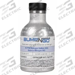 INDUSTRIAL SCIENTIFIC Calibration Gas: Nitrogen, +/-10% Accuracy, H2S, Calibration Gas, 6 PK (MPN 18109578). Key specifications — For Use With: Mfr. No. 09565; Background Gas: Nitrogen; Brand: INDUSTRIAL SCIENTIFIC; Gas Mixture: Hydrogen Sulphide 40 ppm.