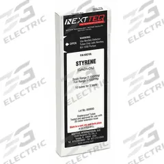 NEXTTEQ Detector Tube: NEXTEQ NX-1000, C8H8, Gas Detection Tube, Styrene ( C8H8 ), With Pump, 5 PK (MPN NX210L). Key specifications — attr914051: Styrene; attr914053: 1 to 50 ppm/2 to 100 ppm.